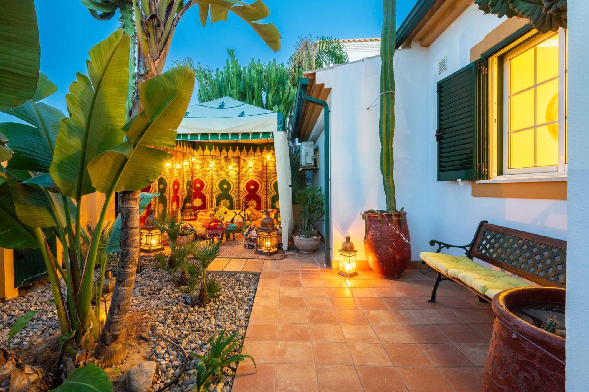 Riad Serpa Gale - Luxury, Private Pool, Ac, Wifi, 5 Min From The Beach Guia  Eksteriør billede